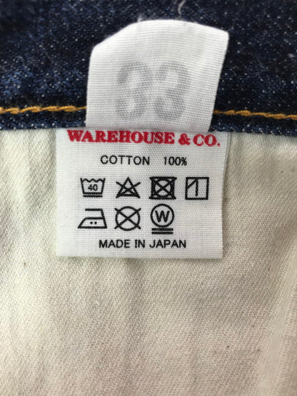 【中古品】【メンズ】 WAREHOUSE ウエアハウス 2ND-HAND DENIM PANTS LOT.1100 デニムパンツ ジーンズ ボトムス 156-260603-rt-06-tagh サイズ：33×32 カラー：インディゴ 万代Net店