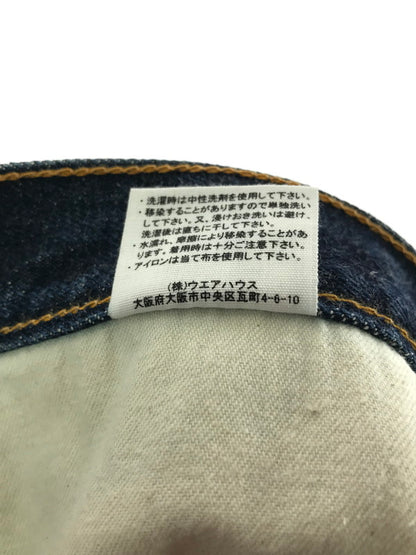 【中古品】【メンズ】 WAREHOUSE ウエアハウス 2ND-HAND DENIM PANTS LOT.1100 デニムパンツ ジーンズ ボトムス 156-260603-rt-06-tagh サイズ：33×32 カラー：インディゴ 万代Net店
