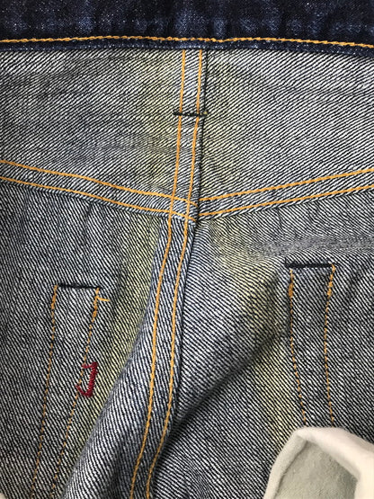 【中古品】【メンズ】 WAREHOUSE ウエアハウス 2ND-HAND DENIM PANTS LOT.1100 デニムパンツ ジーンズ ボトムス 156-260603-rt-06-tagh サイズ：33×32 カラー：インディゴ 万代Net店