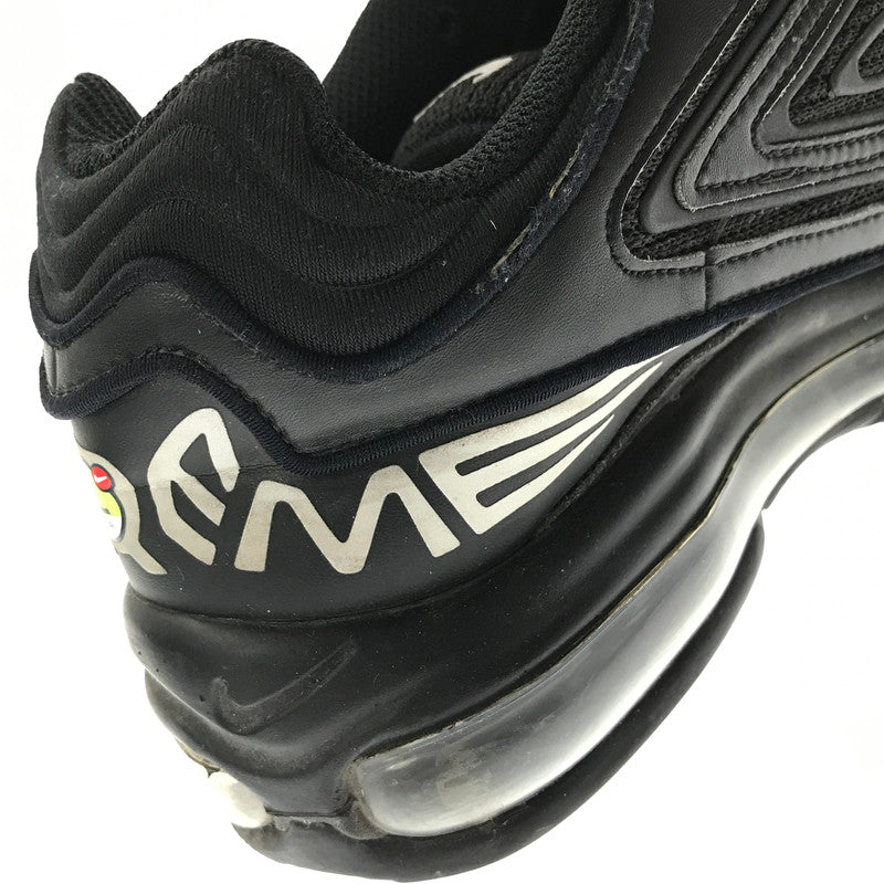 【中古品】【メンズ】 NIKE ナイキ ×SUPREME シュプリーム AIR MAX 98 TL SP DR1033-001 エアマックス 98 スニーカー 靴 160-260704-na-11-tagh サイズ：27cm US 9 カラー：BLACK/METALLIC SILVER 万代Net店