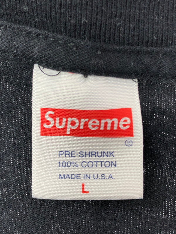 【中古品】【メンズ】 SUPREME シュプリーム 17SS MICHAEL JACKSON TEE マイケル ジャクソン Tシャツ 半袖Tシャツ トップス 149-260610-rt-01-tagh サイズ：L カラー：ブラック 万代Net店