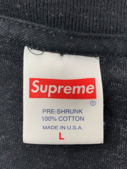 【中古品】【メンズ】 SUPREME シュプリーム 17SS MICHAEL JACKSON TEE マイケル ジャクソン Tシャツ 半袖Tシャツ トップス 149-260610-rt-01-tagh サイズ：L カラー：ブラック 万代Net店