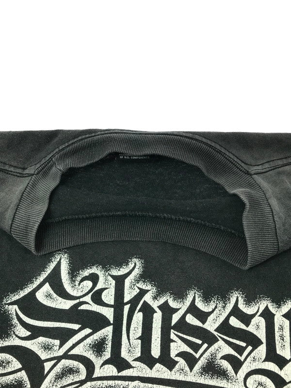 【現状渡し品】【メンズ】 STUSSY ステューシー × MR.CARTOON ミスターカートゥーン 00'S WORLD TOUR TEE 00年代 ワールドツアー Tシャツ 半袖Tシャツ 142-260531-na-04-tagh サイズ：M カラー：ブラック 万代Net店