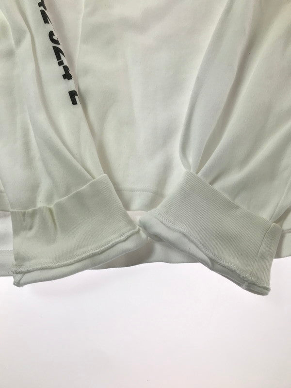 【中古品】【メンズ】 WTAPS ダブルタップス 19AW SIDE EFFECT DESIGN LS 192ATDT-CSM12 サイド エフェクト デザイン Tシャツ 長袖Tシャツ 142-260531-na-06-tagh サイズ：2 カラー：ホワイト 万代Net店
