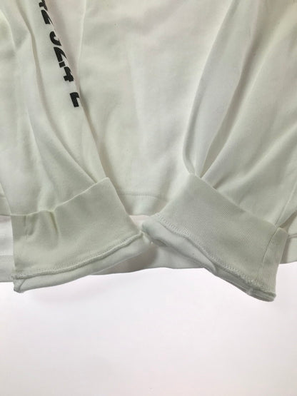 【中古品】【メンズ】 WTAPS ダブルタップス 19AW SIDE EFFECT DESIGN LS 192ATDT-CSM12 サイド エフェクト デザイン Tシャツ 長袖Tシャツ 142-260531-na-06-tagh サイズ：2 カラー：ホワイト 万代Net店