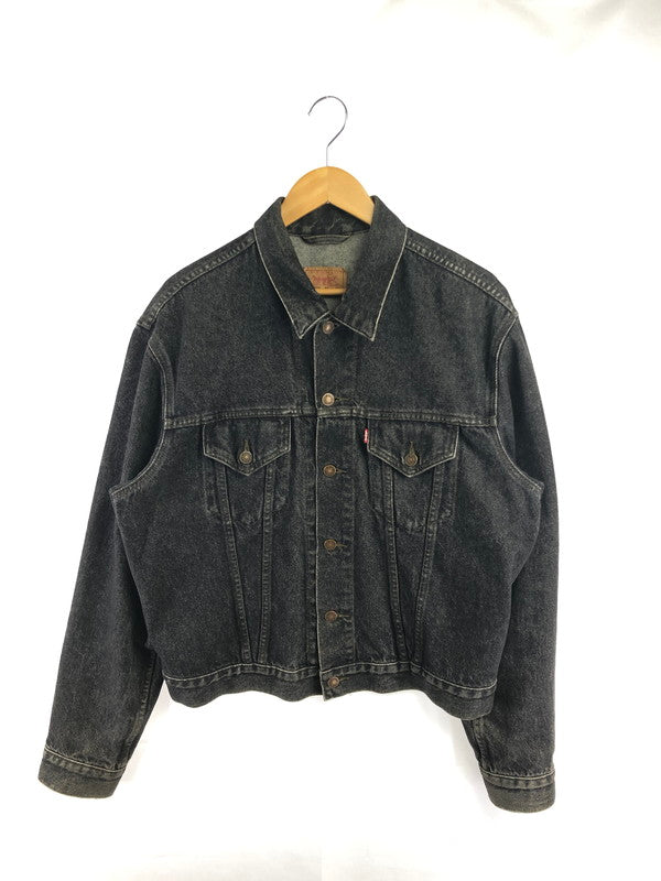 【中古品】【メンズ】 LEVI’S リーバイス BLACK DENIM JACKET 70500 02 ブラック デニムジャケット ライトアウター 146-260531-na-07-tagh サイズ：XXL カラー：ブラック 万代Net店