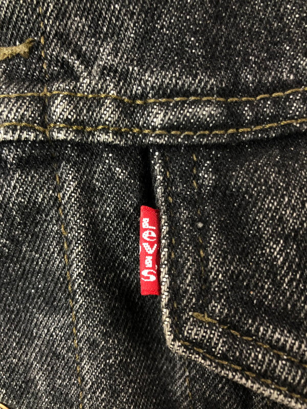 【中古品】【メンズ】 LEVI’S リーバイス BLACK DENIM JACKET 70500 02 ブラック デニムジャケット ライトアウター 146-260531-na-07-tagh サイズ：XXL カラー：ブラック 万代Net店