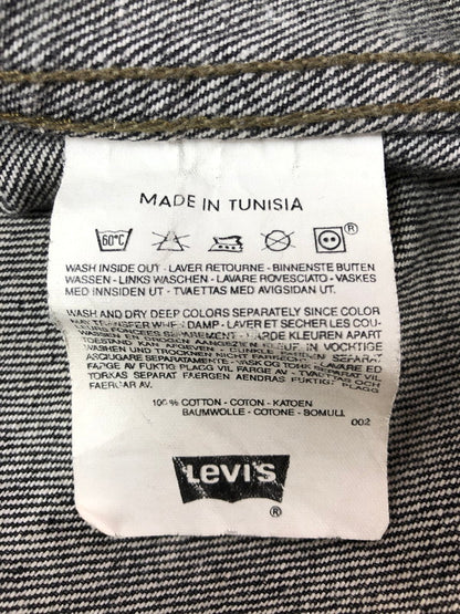 【中古品】【メンズ】 LEVI’S リーバイス BLACK DENIM JACKET 70500 02 ブラック デニムジャケット ライトアウター 146-260531-na-07-tagh サイズ：XXL カラー：ブラック 万代Net店