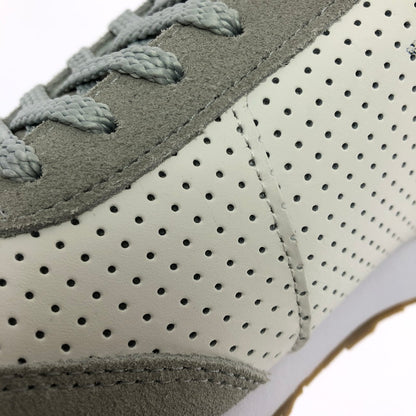 【中古美品】【メンズ】 VIA SANGACIO×BRANDALISED ヴィア・サンガチオ×ブランダライズド にゅ～ずMOM BANKSY コラボ LOWCUT SNEAKER ローカット スニーカー シューズ 靴 162-260529-ki-05-tagh サイズ：27.5cm US9.5 カラー：GRAY WHITE 万代Net店