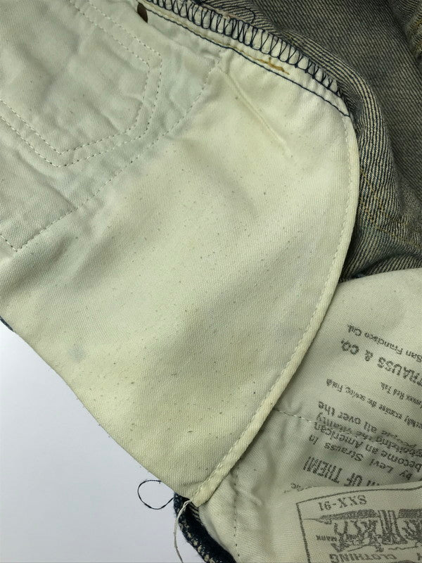 【中古品】【メンズ】 LEVI'S リーバイス BIG-E 90's DENIM PANTS 701SXX 日本製 91年製 シンチバッグ デニムパンツ ジーンズ ボトムス 157-260603-rt-08-tagh サイズ：29 カラー：インディゴ 万代Net店