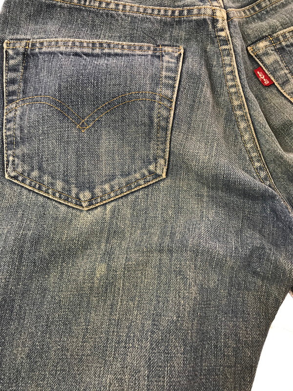 【中古品】【メンズ】 LEVI'S リーバイス BIG-E 90's DENIM PANTS 701SXX 日本製 91年製 シンチバッグ デニムパンツ ジーンズ ボトムス 157-260603-rt-08-tagh サイズ：29 カラー：インディゴ 万代Net店