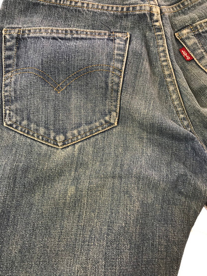 【中古品】【メンズ】 LEVI'S リーバイス BIG-E 90's DENIM PANTS 701SXX 日本製 91年製 シンチバッグ デニムパンツ ジーンズ ボトムス 157-260603-rt-08-tagh サイズ：29 カラー：インディゴ 万代Net店