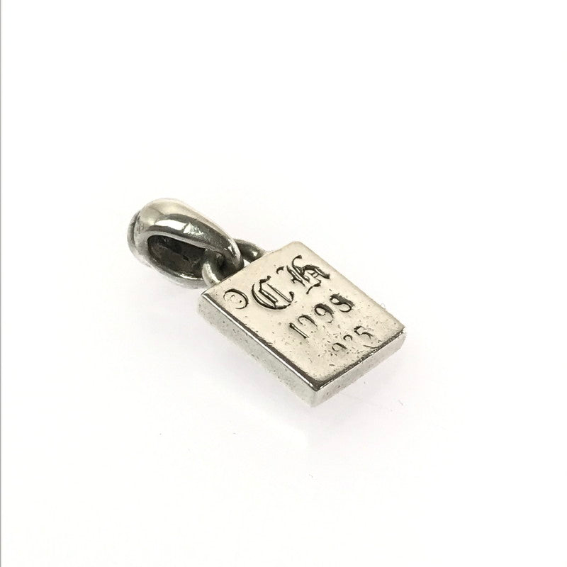 ※店頭販売のみ 【中古品】【メンズ】 CHROME HEARTS クロムハーツ OLD FRAMED CH PLUS CHARM オールド フレームド CHプラス チャーム ペンダントトップ アクセサリー 190-260523-na-33-ichh カラー：シルバー 万代Net店