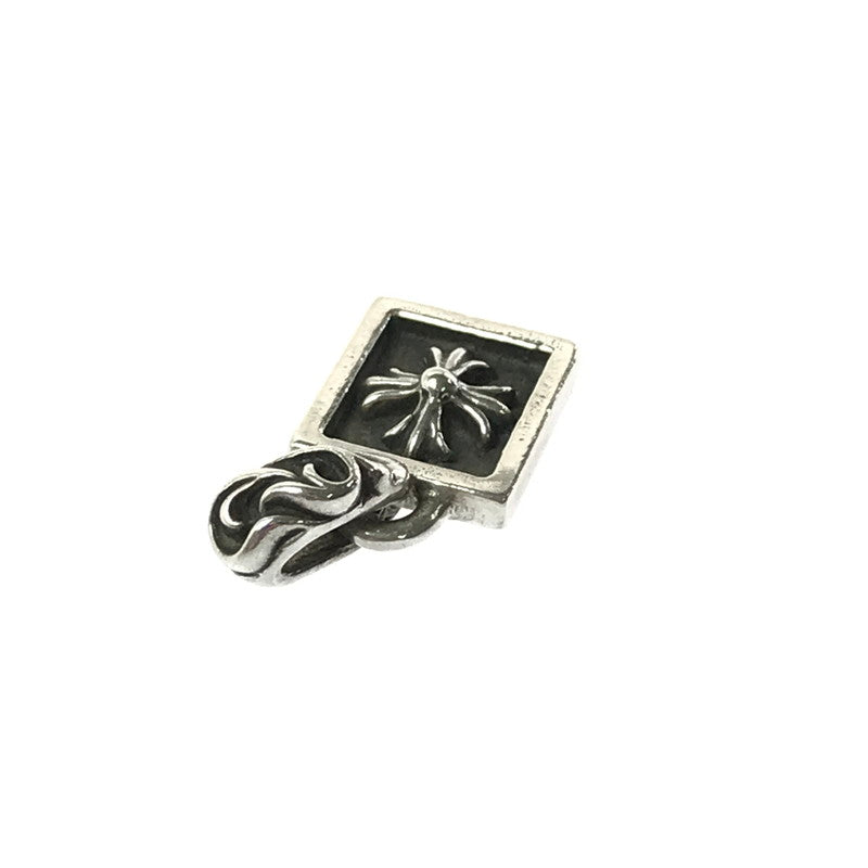 ※店頭販売のみ 【中古品】【メンズ】 CHROME HEARTS クロムハーツ OLD FRAMED CH PLUS CHARM オールド フレームド CHプラス チャーム ペンダントトップ アクセサリー 190-260523-na-33-ichh カラー：シルバー 万代Net店