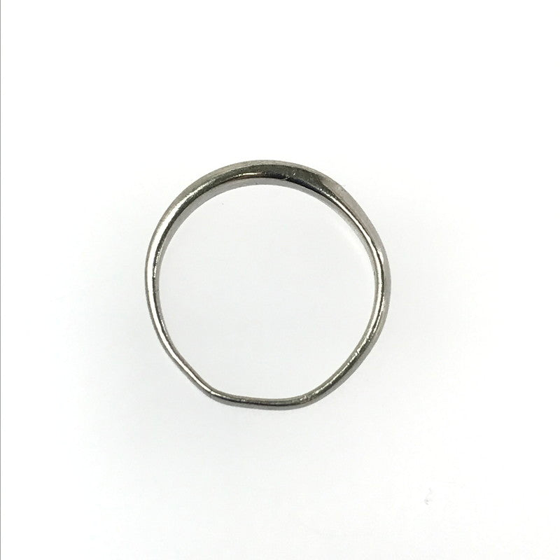 【現状渡し品】【レディース】 4℃ ヨンドシー PT950 RING リング 指輪 アクセサリー イニシャル入り 192-260601-na-02-tagh カラー：シルバー 万代Net店