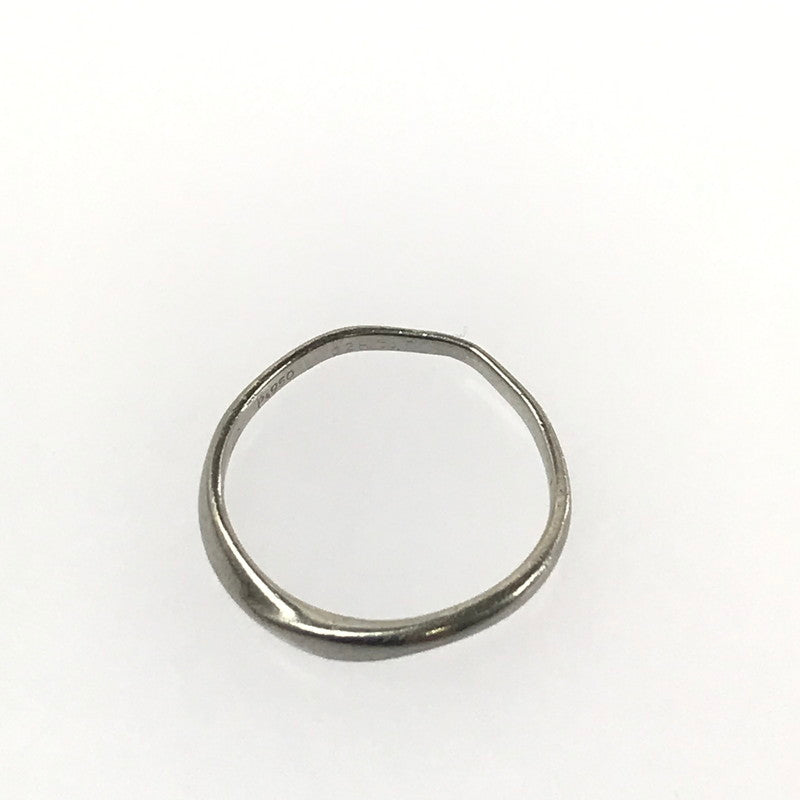 【現状渡し品】【レディース】 4℃ ヨンドシー PT950 RING リング 指輪 アクセサリー イニシャル入り 192-260601-na-02-tagh カラー：シルバー 万代Net店