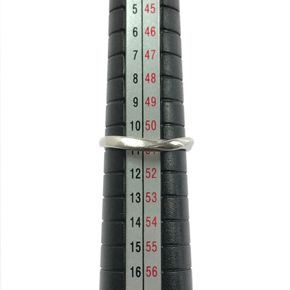 【現状渡し品】【レディース】 4℃ ヨンドシー PT950 RING リング 指輪 アクセサリー イニシャル入り 192-260601-na-02-tagh カラー：シルバー 万代Net店