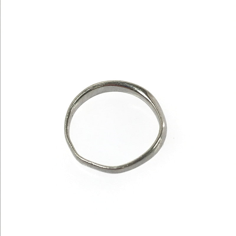 【現状渡し品】【レディース】 4℃ ヨンドシー PT950 RING リング 指輪 アクセサリー イニシャル入り 192-260601-na-02-tagh カラー：シルバー 万代Net店