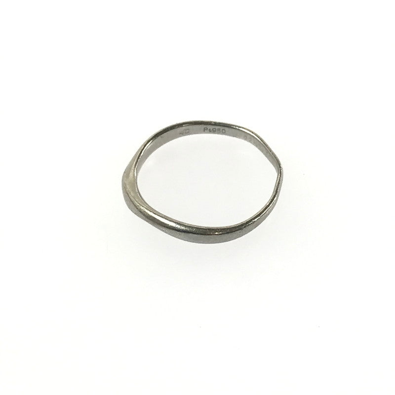【現状渡し品】【レディース】 4℃ ヨンドシー PT950 RING リング 指輪 アクセサリー イニシャル入り 192-260601-na-02-tagh カラー：シルバー 万代Net店