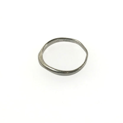 【現状渡し品】【レディース】 4℃ ヨンドシー PT950 RING リング 指輪 アクセサリー イニシャル入り 192-260601-na-02-tagh カラー：シルバー 万代Net店