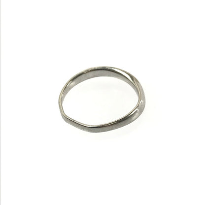 【現状渡し品】【レディース】 4℃ ヨンドシー PT950 RING リング 指輪 アクセサリー イニシャル入り 192-260601-na-02-tagh カラー：シルバー 万代Net店