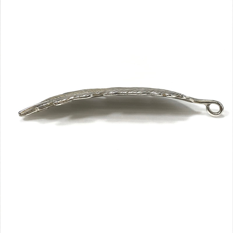 【中古品】【メンズ】 USED FEATHER PENDANT TOP フェザー ペンダントトップ アクセサリー 193-260627-na-13-tagh カラー：シルバー 万代Net店