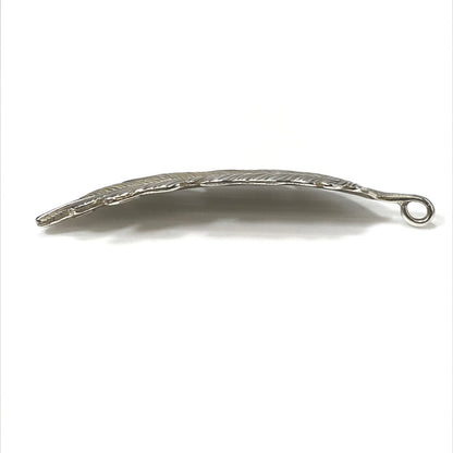 【中古品】【メンズ】 USED FEATHER PENDANT TOP フェザー ペンダントトップ アクセサリー 193-260627-na-13-tagh カラー：シルバー 万代Net店