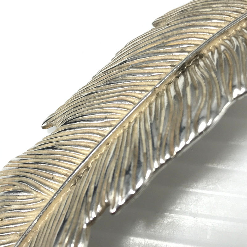 【中古品】【メンズ】 USED FEATHER PENDANT TOP フェザー ペンダントトップ アクセサリー 193-260627-na-13-tagh カラー：シルバー 万代Net店