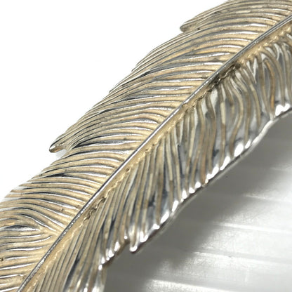 【中古品】【メンズ】 USED FEATHER PENDANT TOP フェザー ペンダントトップ アクセサリー 193-260627-na-13-tagh カラー：シルバー 万代Net店