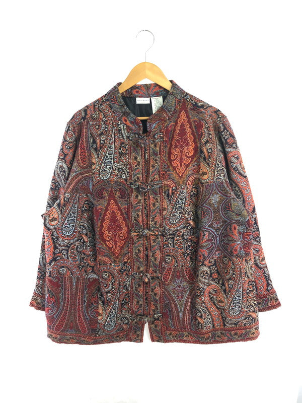 【中古品】【メンズ】 WHITE STAG ホワイトスタッグ CHINA JACKET チャイナジャケット アウター 146-260531-na-08-tagh サイズ：42-49 カラー：マルチカラー 万代Net店