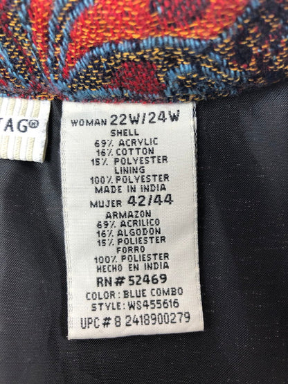 【中古品】【メンズ】 WHITE STAG ホワイトスタッグ CHINA JACKET チャイナジャケット アウター 146-260531-na-08-tagh サイズ：42-49 カラー：マルチカラー 万代Net店