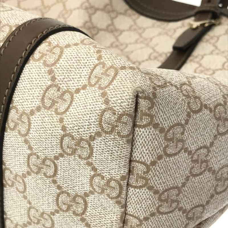 【現状渡し品】【レディース】 GUCCI グッチ GG TOTE BAG 309613 GGスプリーム トートバッグ カバン 180-260608-na-05-tagh カラー：アイボリー/ブラウン 万代Net店