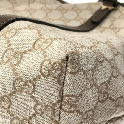 【現状渡し品】【レディース】 GUCCI グッチ GG TOTE BAG 309613 GGスプリーム トートバッグ カバン 180-260608-na-05-tagh カラー：アイボリー/ブラウン 万代Net店