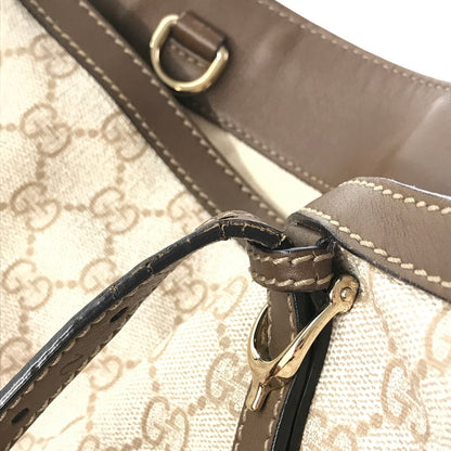 【現状渡し品】【レディース】 GUCCI グッチ GG TOTE BAG 309613 GGスプリーム トートバッグ カバン 180-260608-na-05-tagh カラー：アイボリー/ブラウン 万代Net店