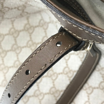 【現状渡し品】【レディース】 GUCCI グッチ GG TOTE BAG 309613 GGスプリーム トートバッグ カバン 180-260608-na-05-tagh カラー：アイボリー/ブラウン 万代Net店