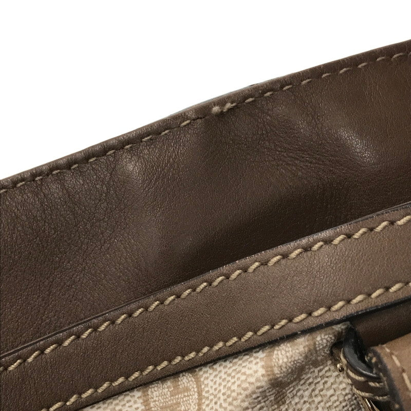 【現状渡し品】【レディース】 GUCCI グッチ GG TOTE BAG 309613 GGスプリーム トートバッグ カバン 180-260608-na-05-tagh カラー：アイボリー/ブラウン 万代Net店