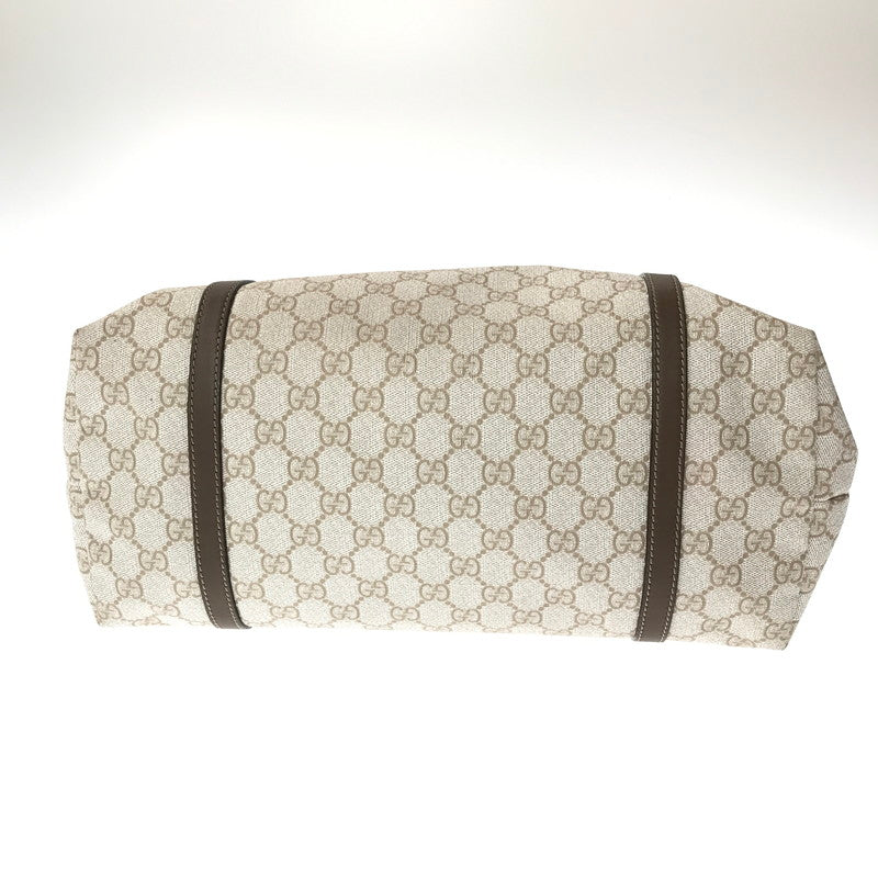 【現状渡し品】【レディース】 GUCCI グッチ GG TOTE BAG 309613 GGスプリーム トートバッグ カバン 180-260608-na-05-tagh カラー：アイボリー/ブラウン 万代Net店