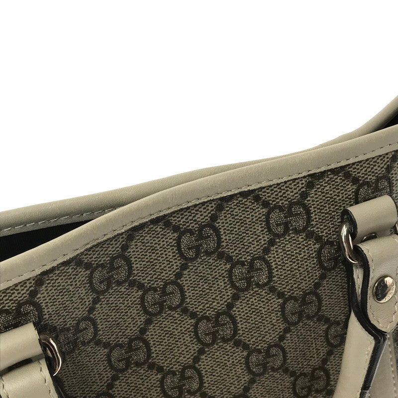 【中古品】【レディース】 GUCCI グッチ CHILDREN’S GG HAND BAG 297557 チルドレンズ GGスプリーム ハンドバッグ カバン 180-260608-na-04-tagh カラー：ベージュ系 万代Net店