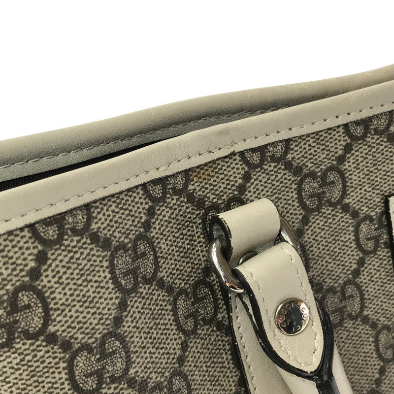 【中古品】【レディース】 GUCCI グッチ CHILDREN’S GG HAND BAG 297557 チルドレンズ GGスプリーム ハンドバッグ カバン 180-260608-na-04-tagh カラー：ベージュ系 万代Net店
