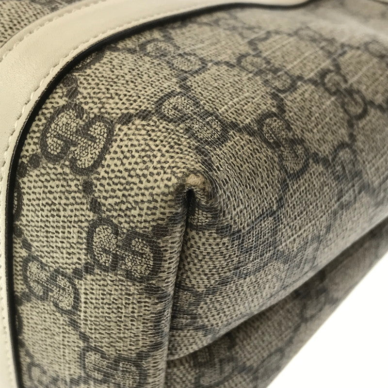 【中古品】【レディース】 GUCCI グッチ CHILDREN’S GG HAND BAG 297557 チルドレンズ GGスプリーム ハンドバッグ カバン 180-260608-na-04-tagh カラー：ベージュ系 万代Net店