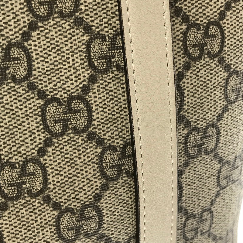 【中古品】【レディース】 GUCCI グッチ CHILDREN’S GG HAND BAG 297557 チルドレンズ GGスプリーム ハンドバッグ カバン 180-260608-na-04-tagh カラー：ベージュ系 万代Net店