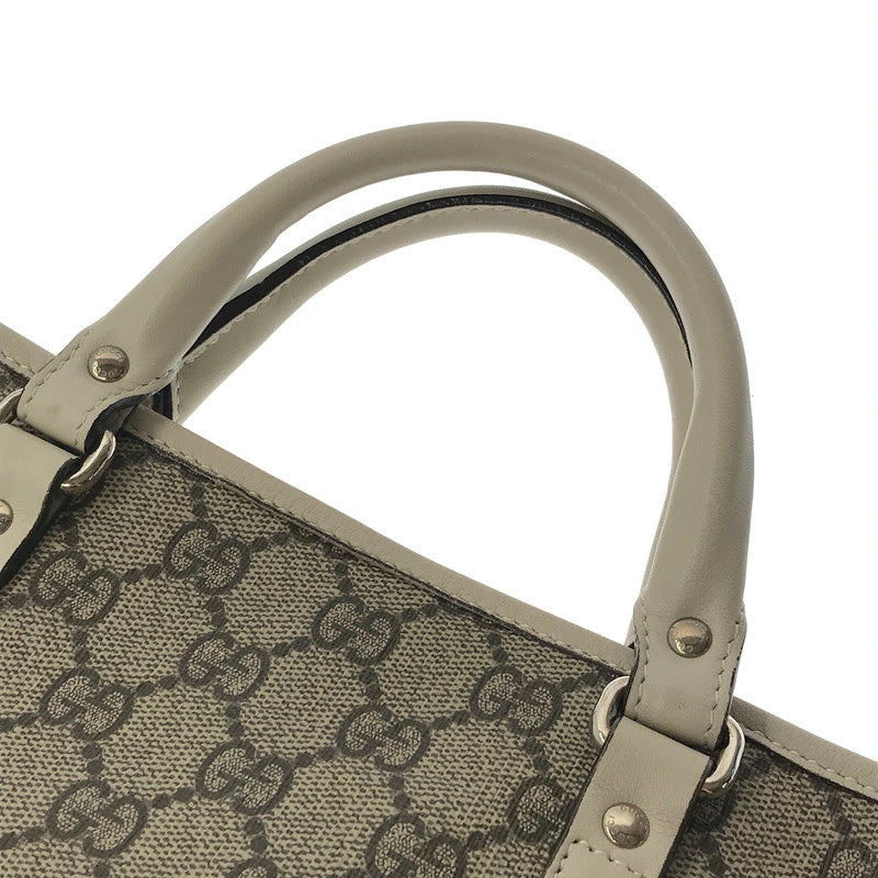 【中古品】【レディース】 GUCCI グッチ CHILDREN’S GG HAND BAG 297557 チルドレンズ GGスプリーム ハンドバッグ カバン 180-260608-na-04-tagh カラー：ベージュ系 万代Net店