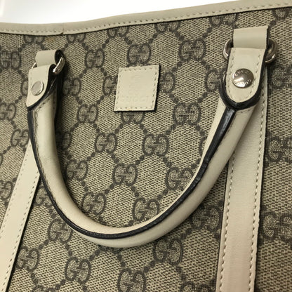 【中古品】【レディース】 GUCCI グッチ CHILDREN’S GG HAND BAG 297557 チルドレンズ GGスプリーム ハンドバッグ カバン 180-260608-na-04-tagh カラー：ベージュ系 万代Net店