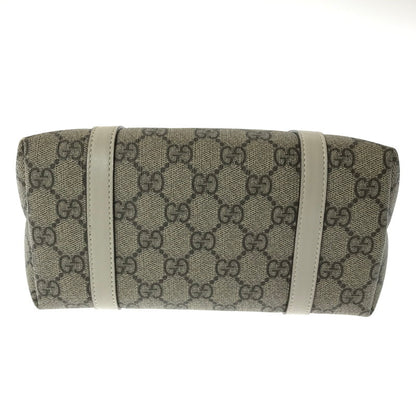 【中古品】【レディース】 GUCCI グッチ CHILDREN’S GG HAND BAG 297557 チルドレンズ GGスプリーム ハンドバッグ カバン 180-260608-na-04-tagh カラー：ベージュ系 万代Net店