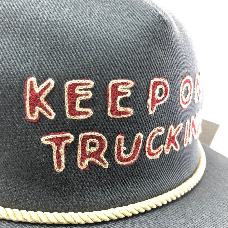 【中古美品】【メンズ】 WEIRDO ウィアード TRUCKER CAP WRD61G02 トラッカーキャップ 帽子 アクセサリー 185-260714-YY-06-tagh サイズ：F カラー：グレー/ベージュ 万代Net店