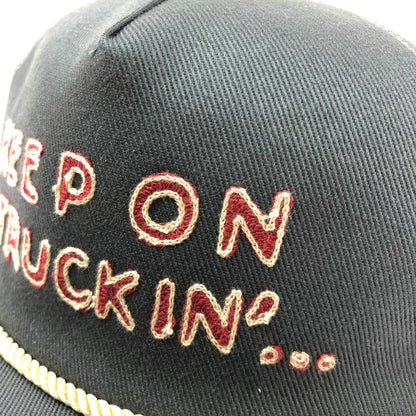 【中古美品】【メンズ】 WEIRDO ウィアード TRUCKER CAP WRD61G02 トラッカーキャップ 帽子 アクセサリー 185-260714-YY-06-tagh サイズ：F カラー：グレー/ベージュ 万代Net店