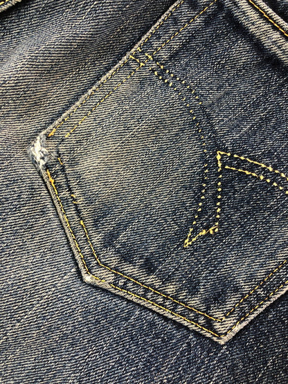 【現状渡し品】【メンズ】 THE FLAT HEAD ザフラットヘッド DENIM PANTS LOT3001SPC デニム パンツ ジーンズ ボトムス 156-260823-rt-29-tagh サイズ：W29 カラー：インディゴ 万代Net店