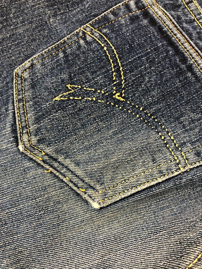 【現状渡し品】【メンズ】 THE FLAT HEAD ザフラットヘッド DENIM PANTS LOT3001SPC デニム パンツ ジーンズ ボトムス 156-260823-rt-29-tagh サイズ：W29 カラー：インディゴ 万代Net店