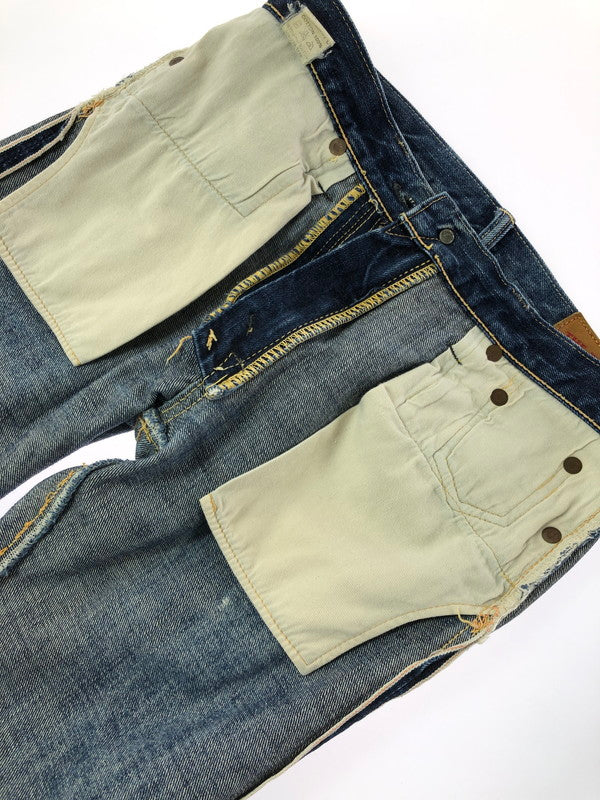 【現状渡し品】【メンズ】 THE FLAT HEAD ザフラットヘッド DENIM PANTS LOT3001SPC デニム パンツ ジーンズ ボトムス 156-260823-rt-29-tagh サイズ：W29 カラー：インディゴ 万代Net店