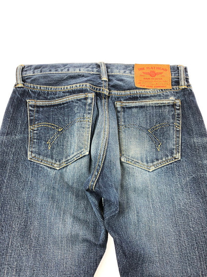 【現状渡し品】【メンズ】 THE FLAT HEAD ザフラットヘッド DENIM PANTS LOT3001SPC デニム パンツ ジーンズ ボトムス 156-260823-rt-29-tagh サイズ：W29 カラー：インディゴ 万代Net店